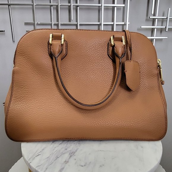 Tory Burch Robinson Triple Zip Dome Satchel - Picture 5 of 6